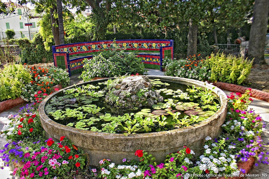 Le jardin Fontana Rosa