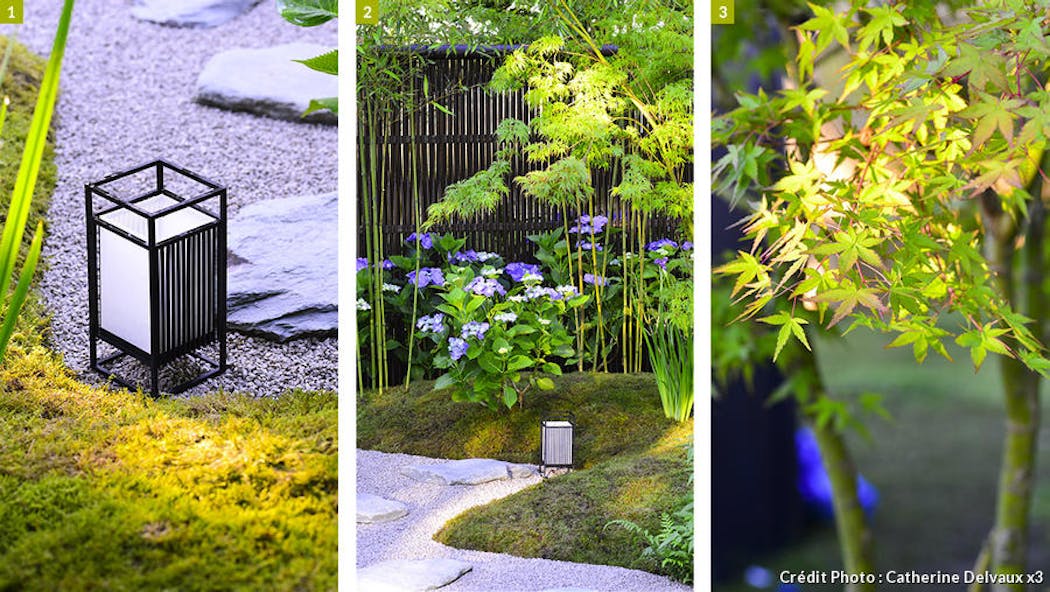 Un jardin zen inspiré des temples japonais