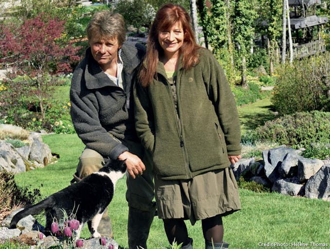 Monique et Thierry du jardin Berchigranges