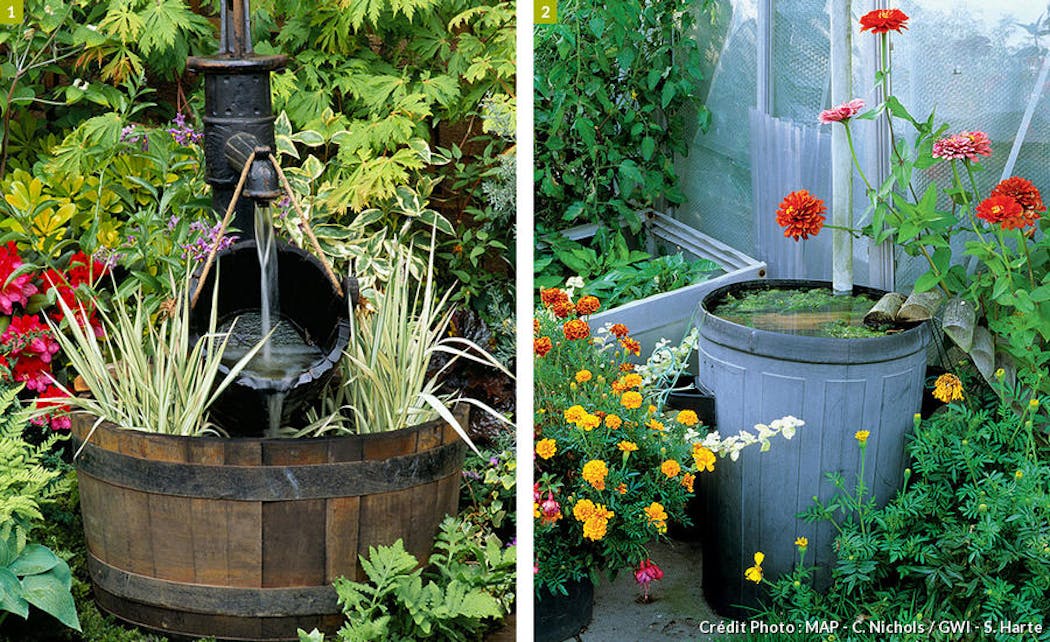 9 exemples de fontaines pour votre jardin