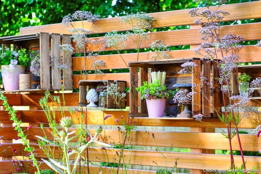 Aménagement d'une clôture végétale dans un petit jardin