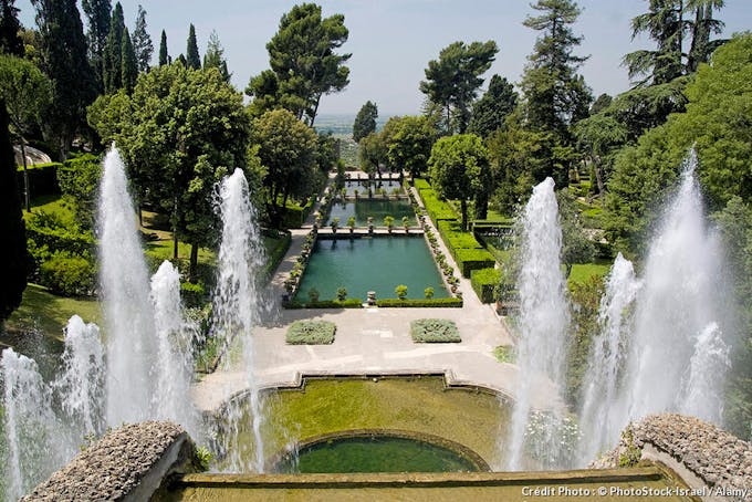 Jardin Villa deste Fontaine