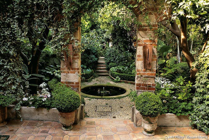 Fontaine pour jardin provençale