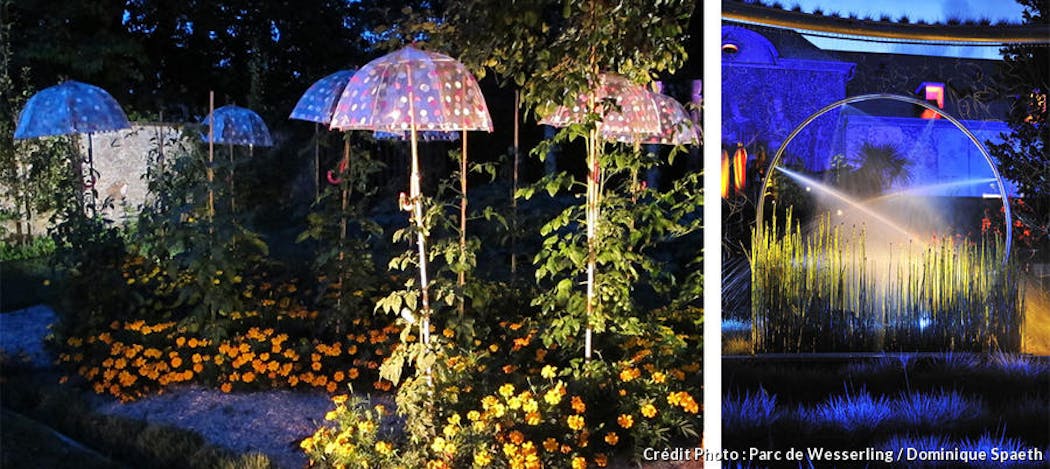 MAGNIFIQUE JARDIN ECLAIRE EN ILE-DE-FRANCE – Éclairer son jardin – Jardins  de Nuit