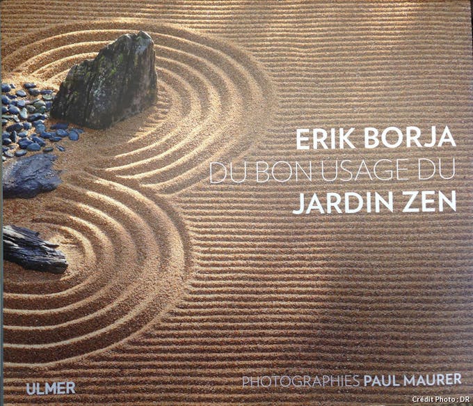 Couverture livre Erik Borja, jardin zen